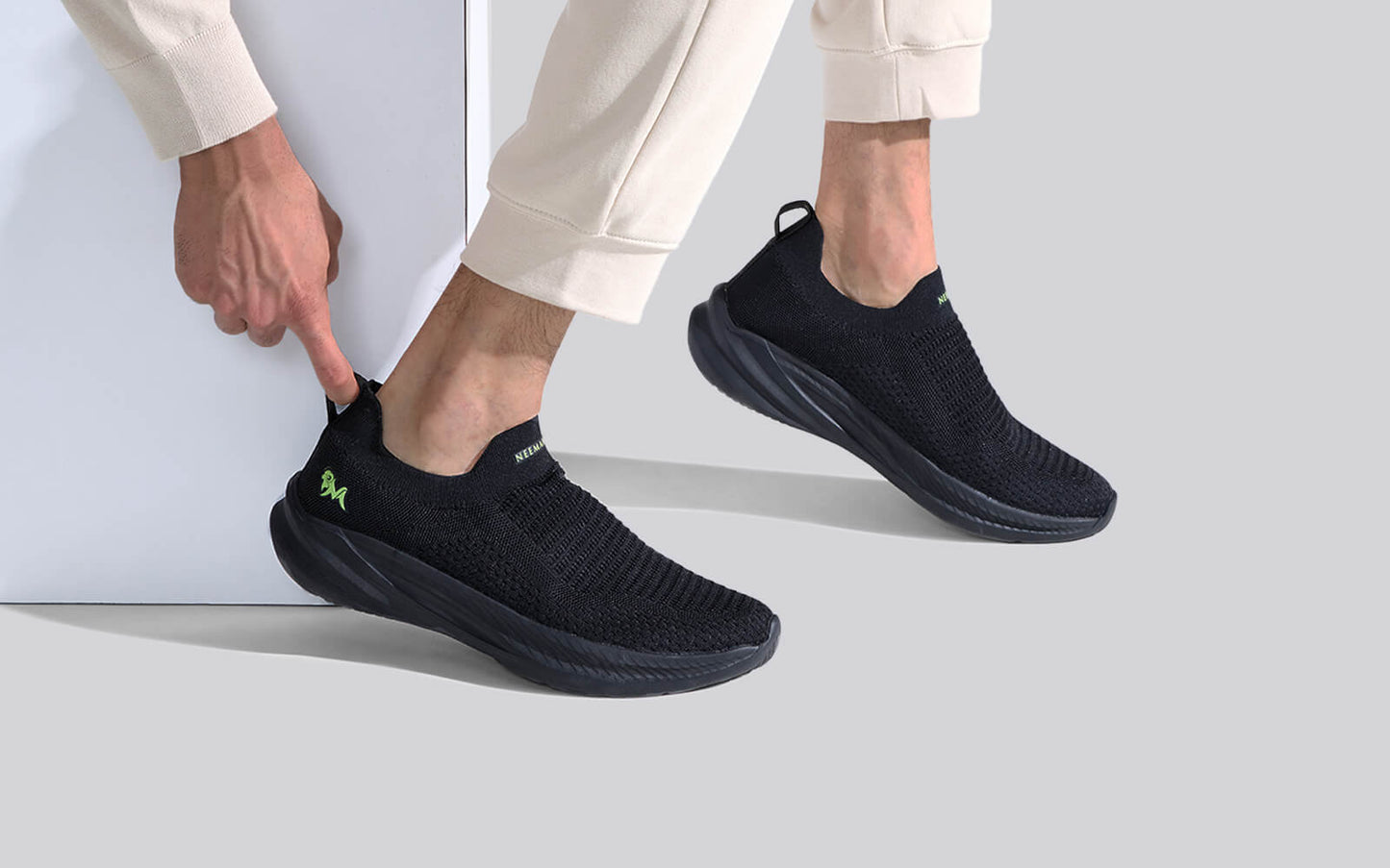 Max Cushy Slip Ons : Black by My Store