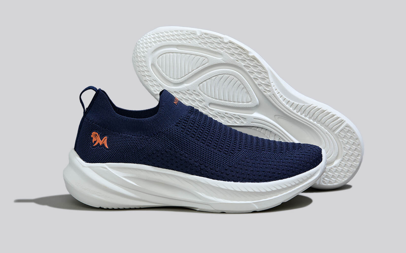 Max Cushy Slip Ons : Blue by My Store