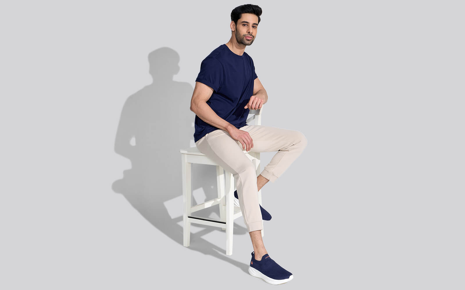 Max Cushy Slip Ons : Blue by My Store