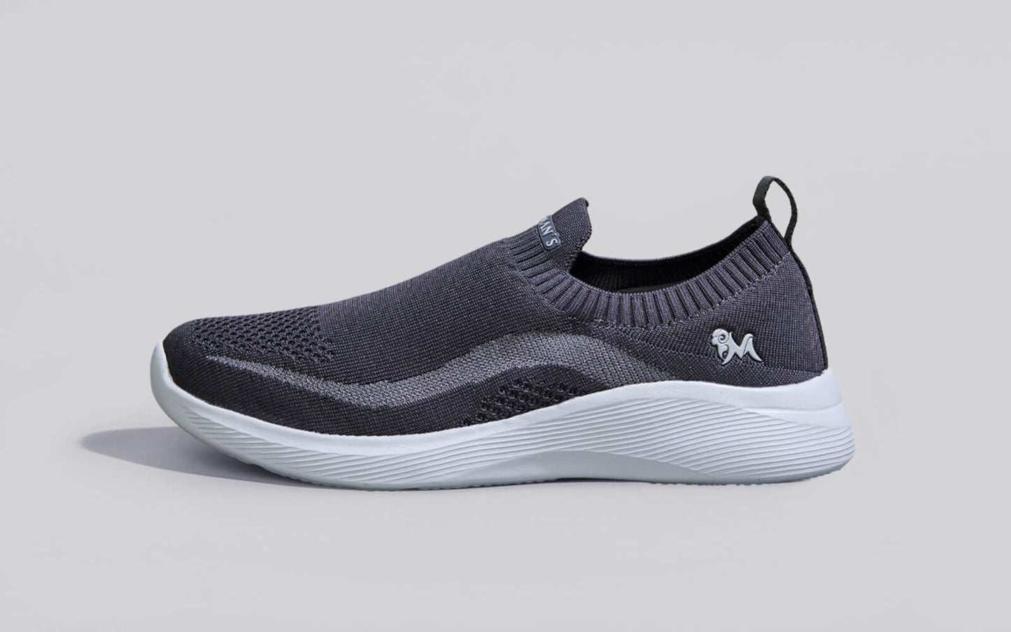 Everyday Basic Slip Ons : Dark Grey by My Store