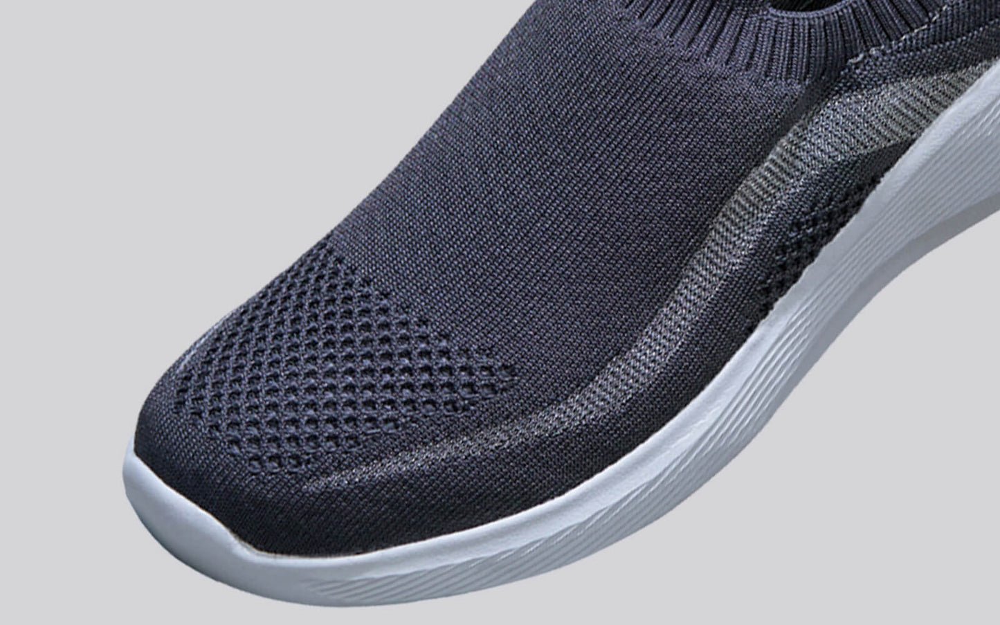 Everyday Basic Slip Ons : Dark Grey by My Store