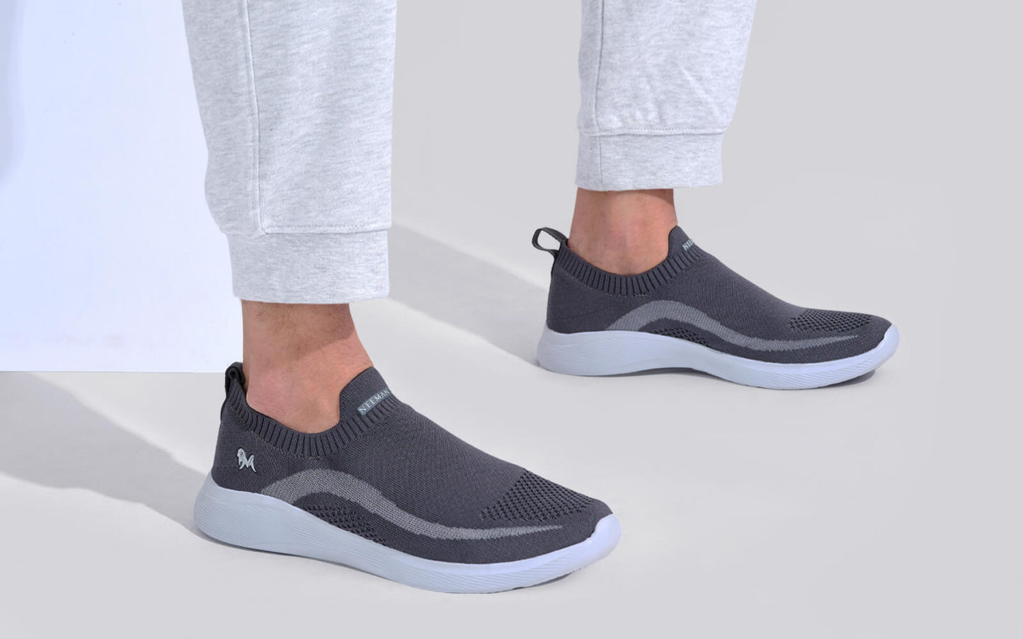 Everyday Basic Slip Ons : Dark Grey by My Store