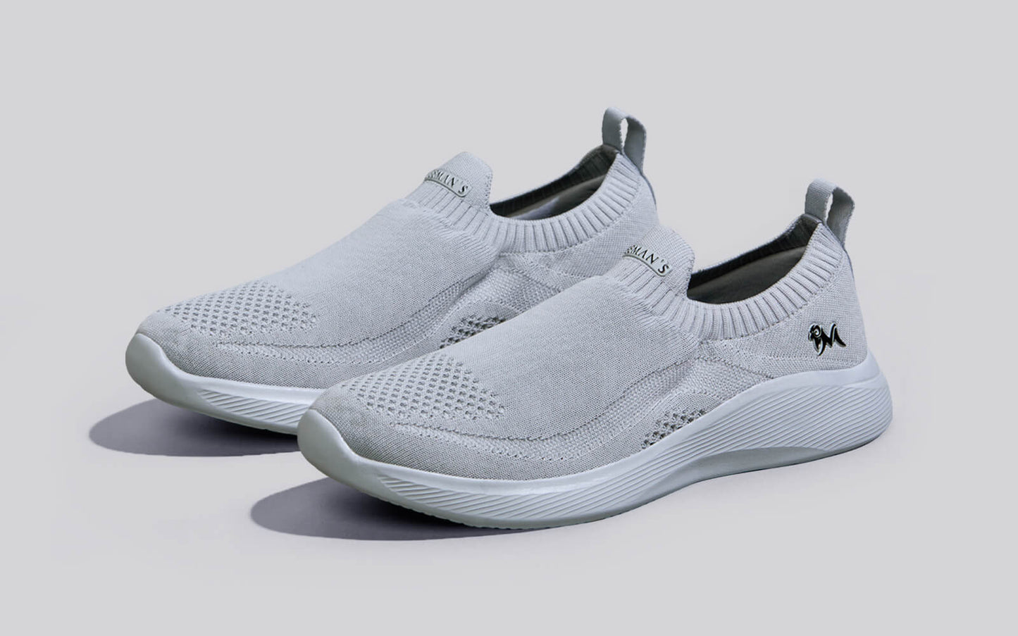 Everyday Basic Slip Ons : Light Grey by My Store