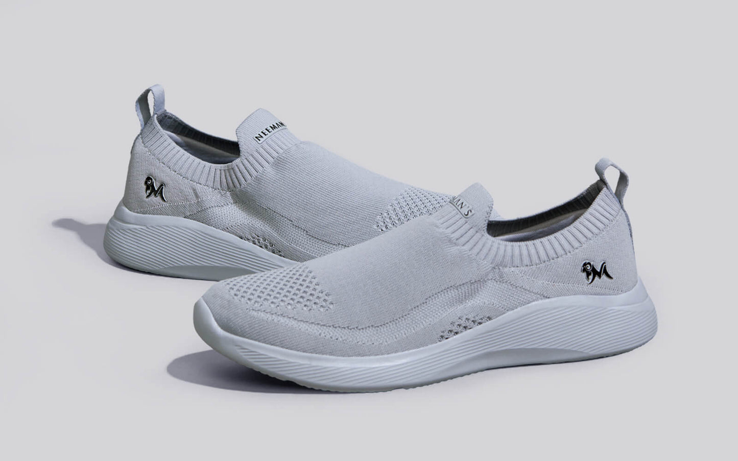 Everyday Basic Slip Ons : Light Grey by My Store
