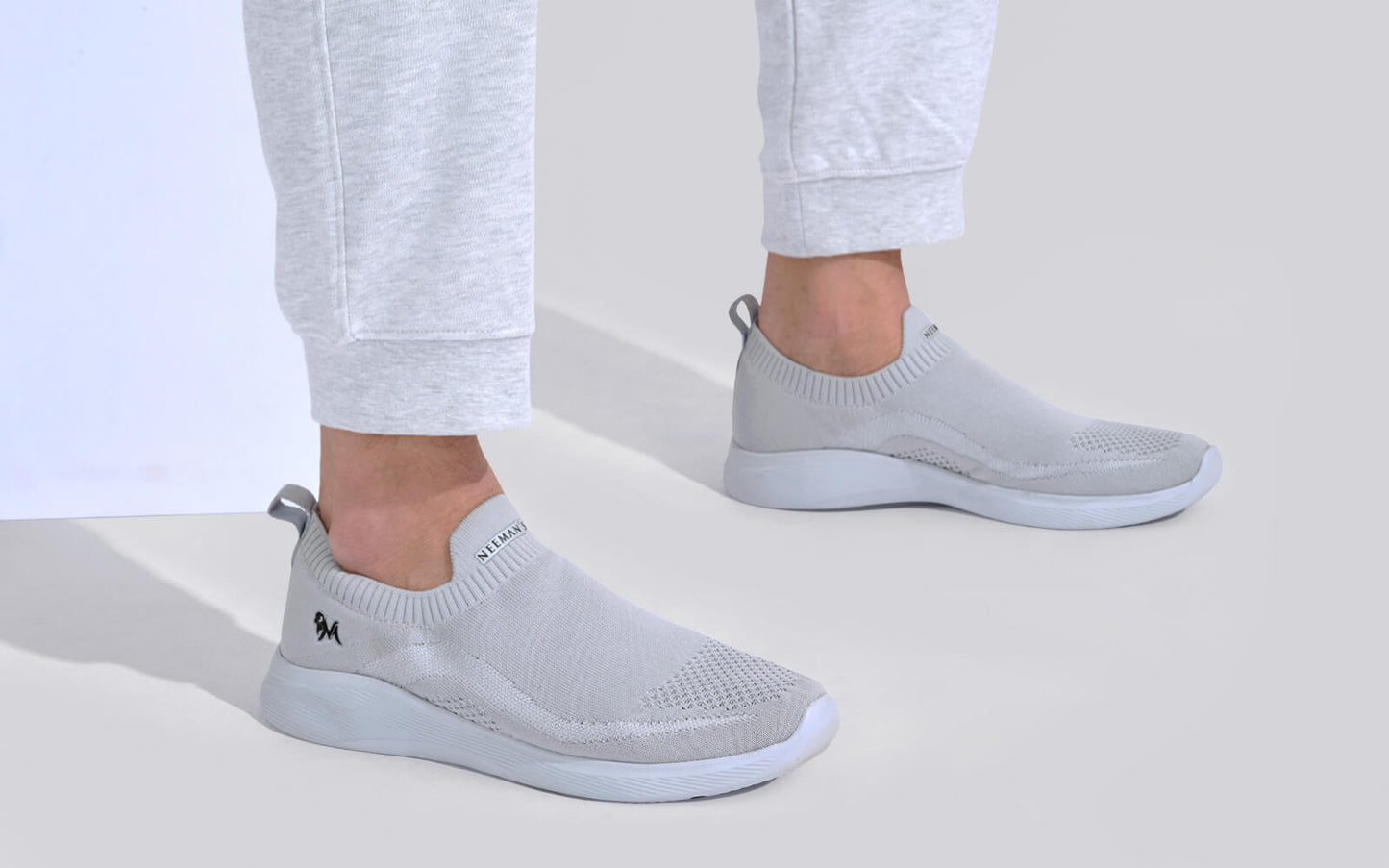 Everyday Basic Slip Ons : Light Grey by My Store