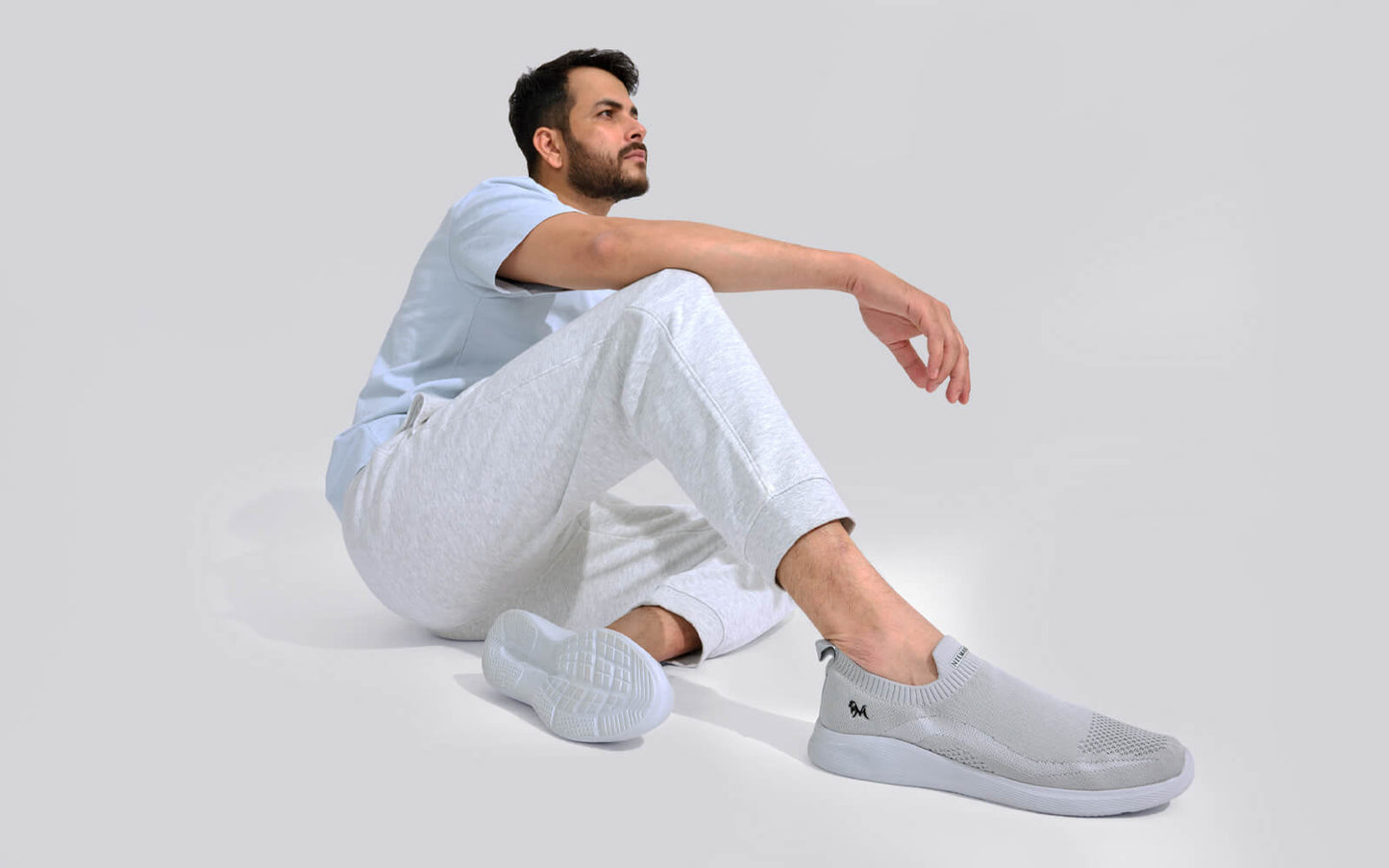 Everyday Basic Slip Ons : Light Grey by My Store