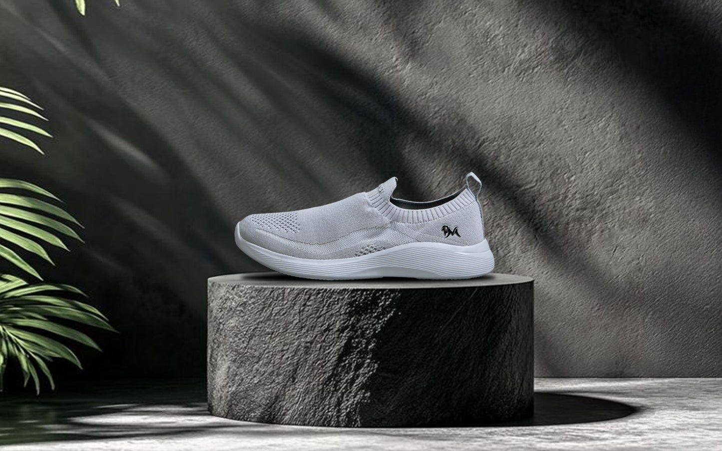 Everyday Basic Slip Ons : Light Grey by My Store
