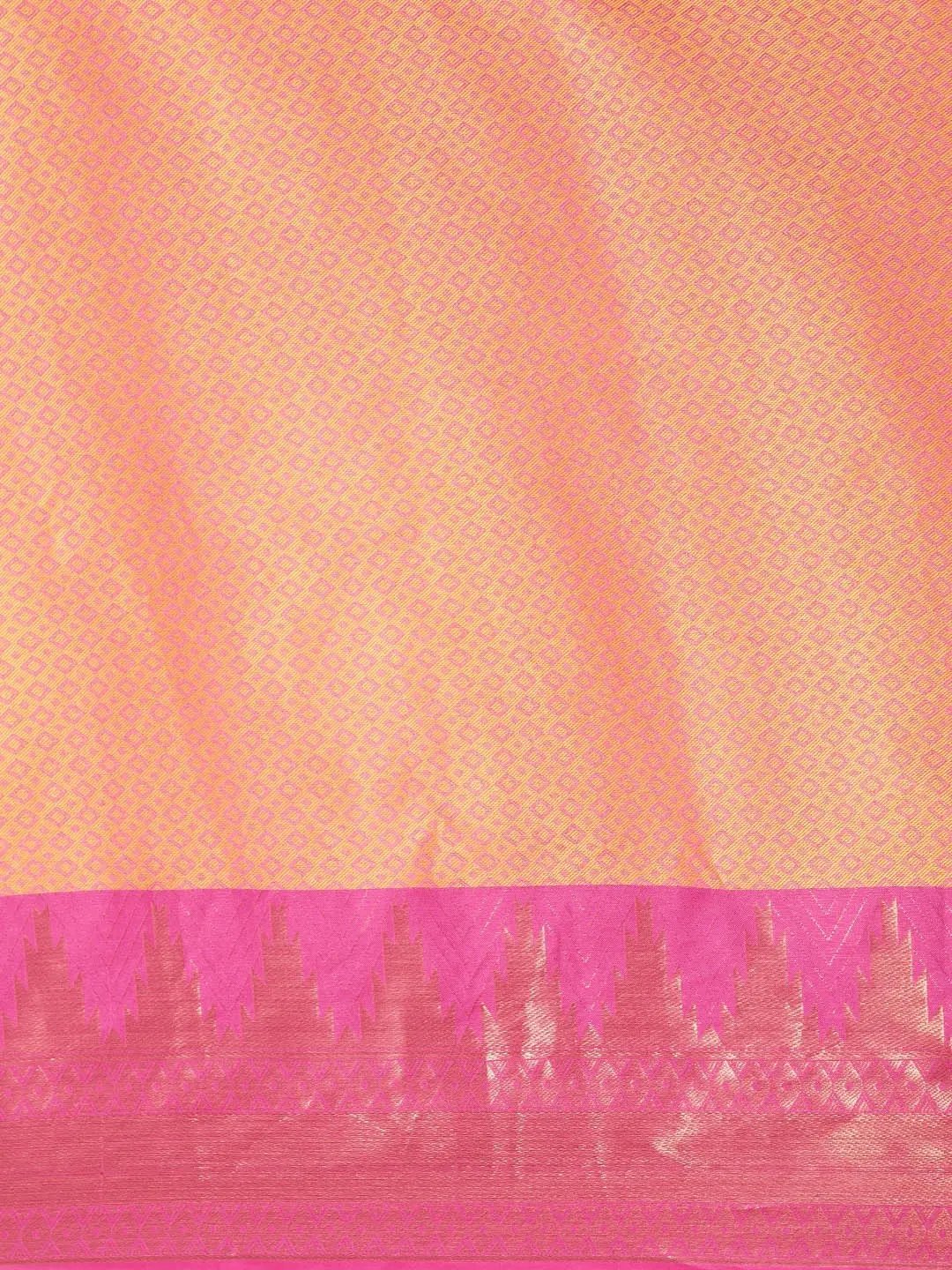 Exclusive Self Butti Design Uppada Cotton Silk Saree by My Store