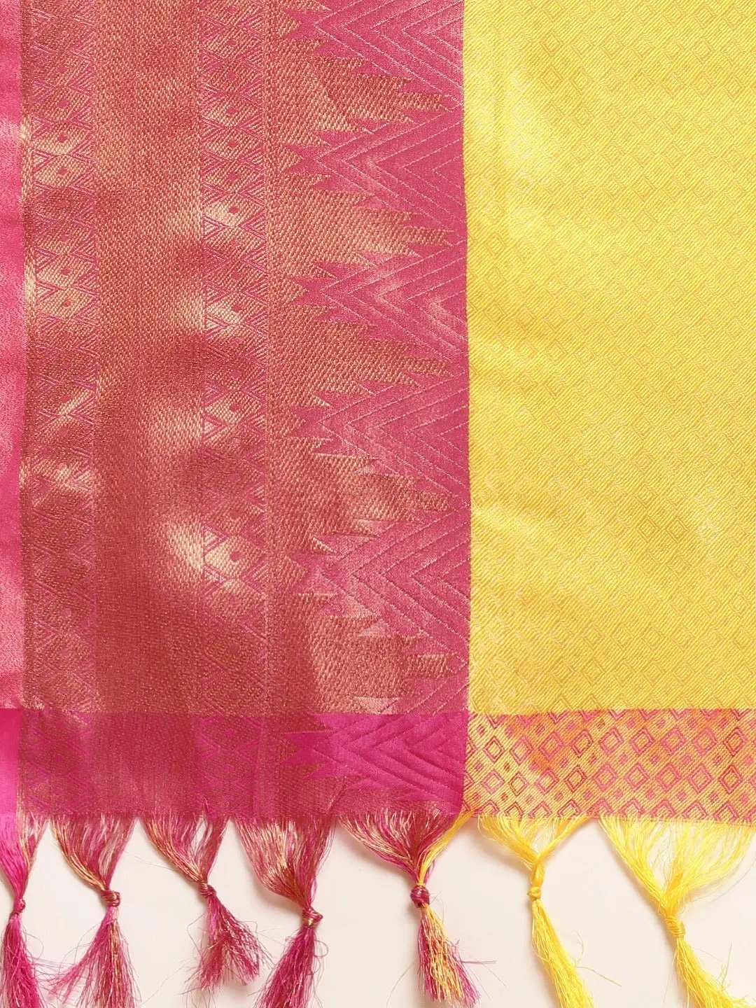 Exclusive Self Butti Design Uppada Cotton Silk Saree by My Store