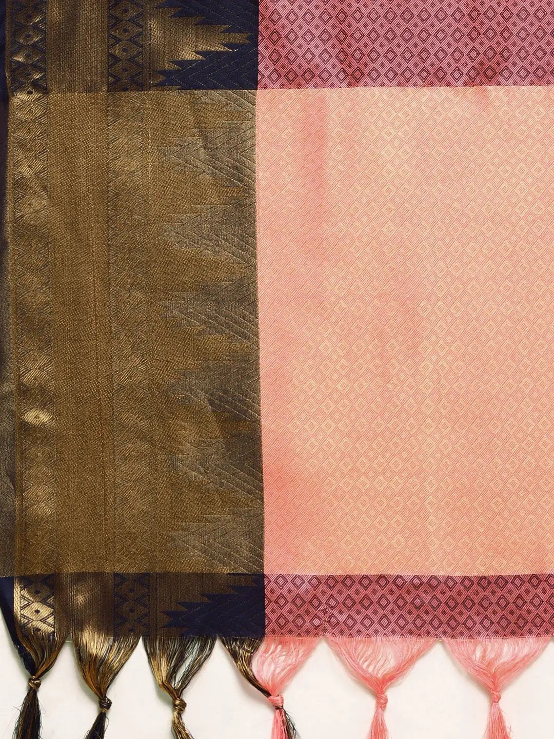 Exclusive Self Butti Design Uppada Cotton Silk Saree by My Store