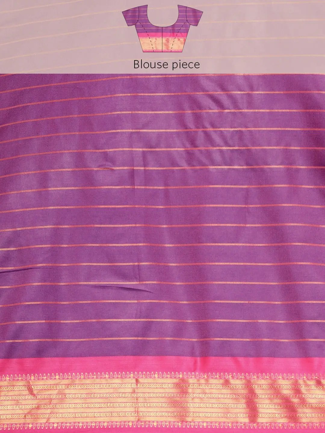 Exclusive Self Butti Blue Colour Uppada Cotton Silk Saree by My Store