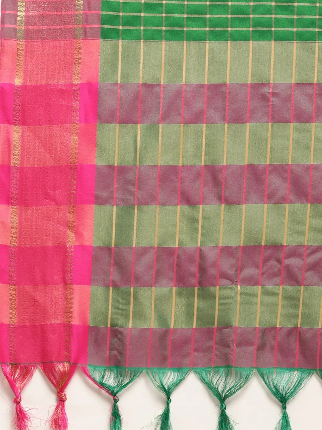 Exclusive Self Butti Design Uppada Cotton Silk Saree by My Store