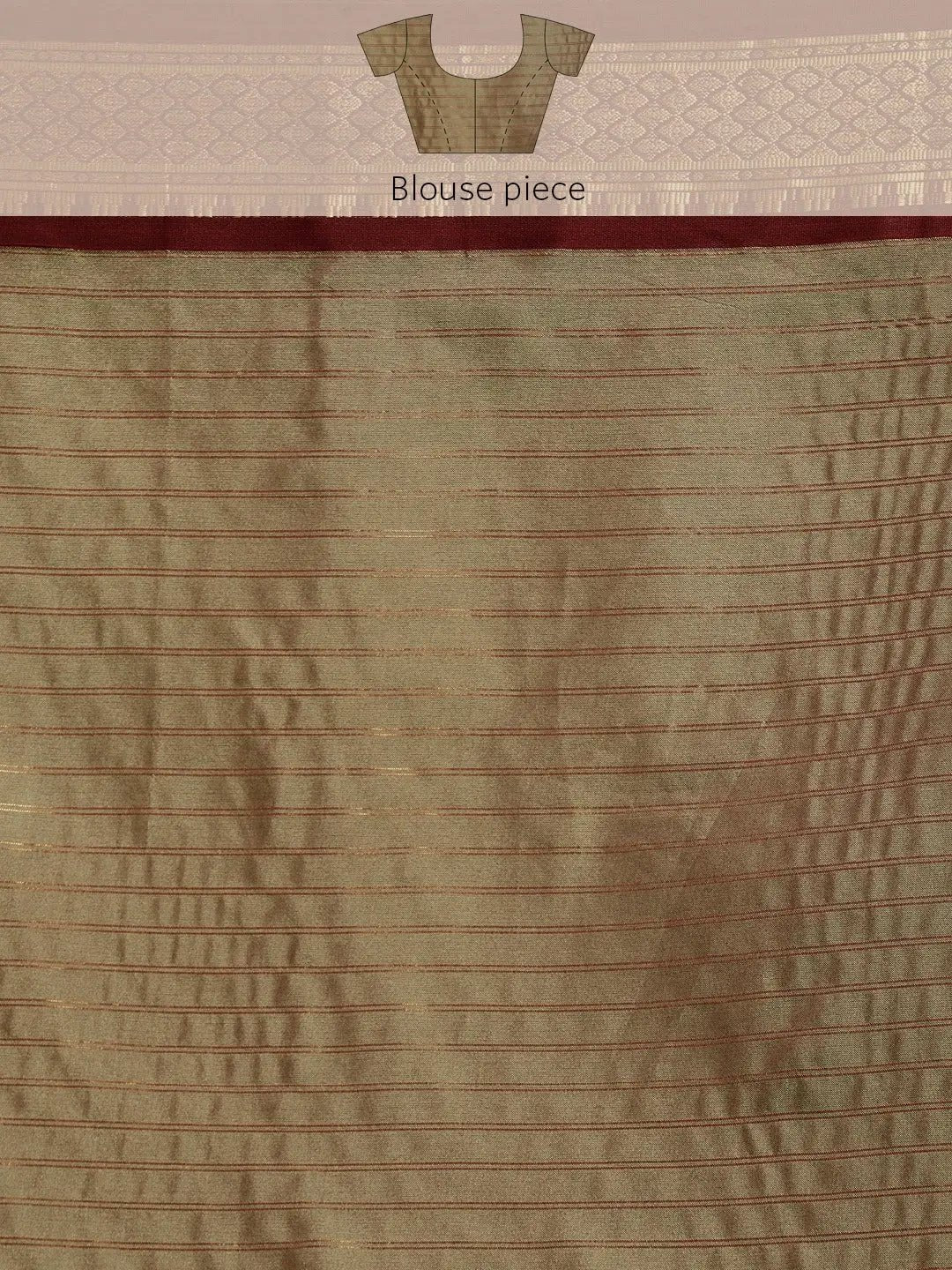Exclusive Pista Colour Self Butti Design Uppada Cotton Silk Saree by My Store