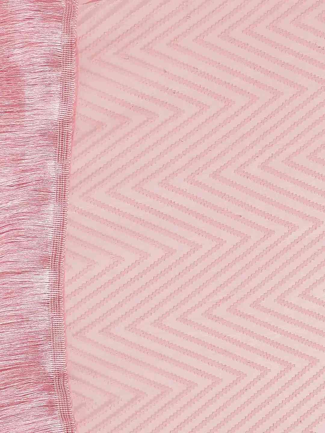 Pure Soft Georgette Geometric Print Party Wear Saree by My Store