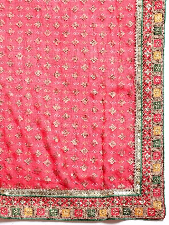 Regal Ethnic Weaves Bandhani Saree by My Store
