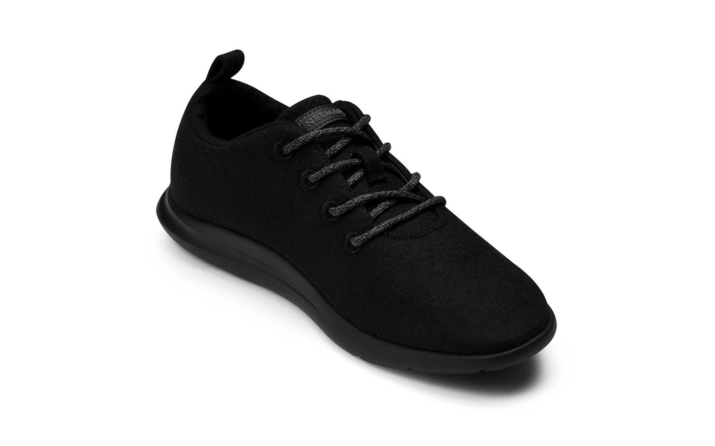 Wool Joggers : Coal Black / Black Sole by My Store