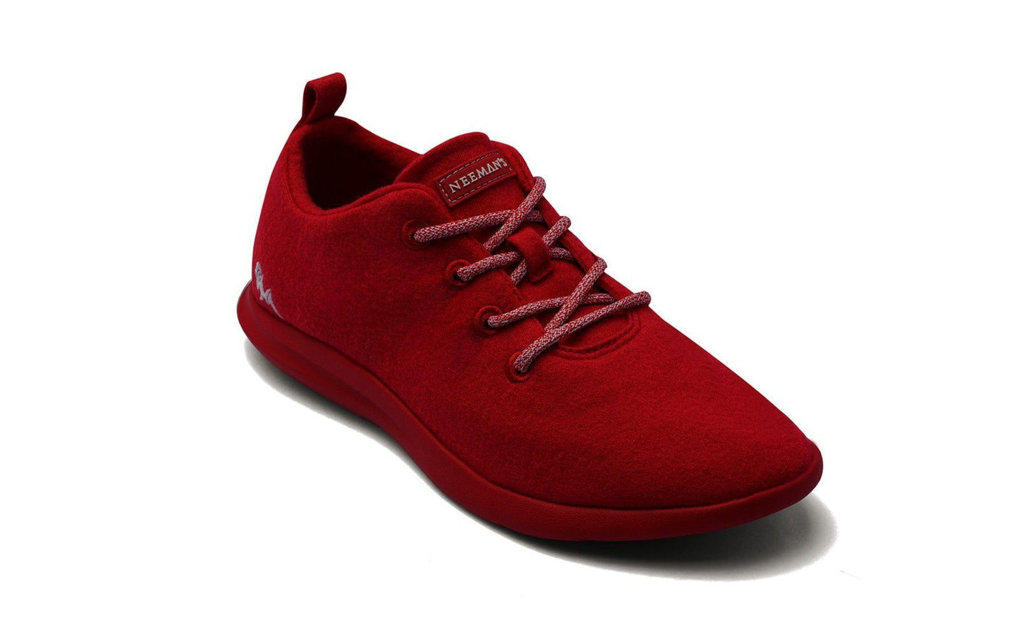 Wool Joggers : Coral Red by My Store