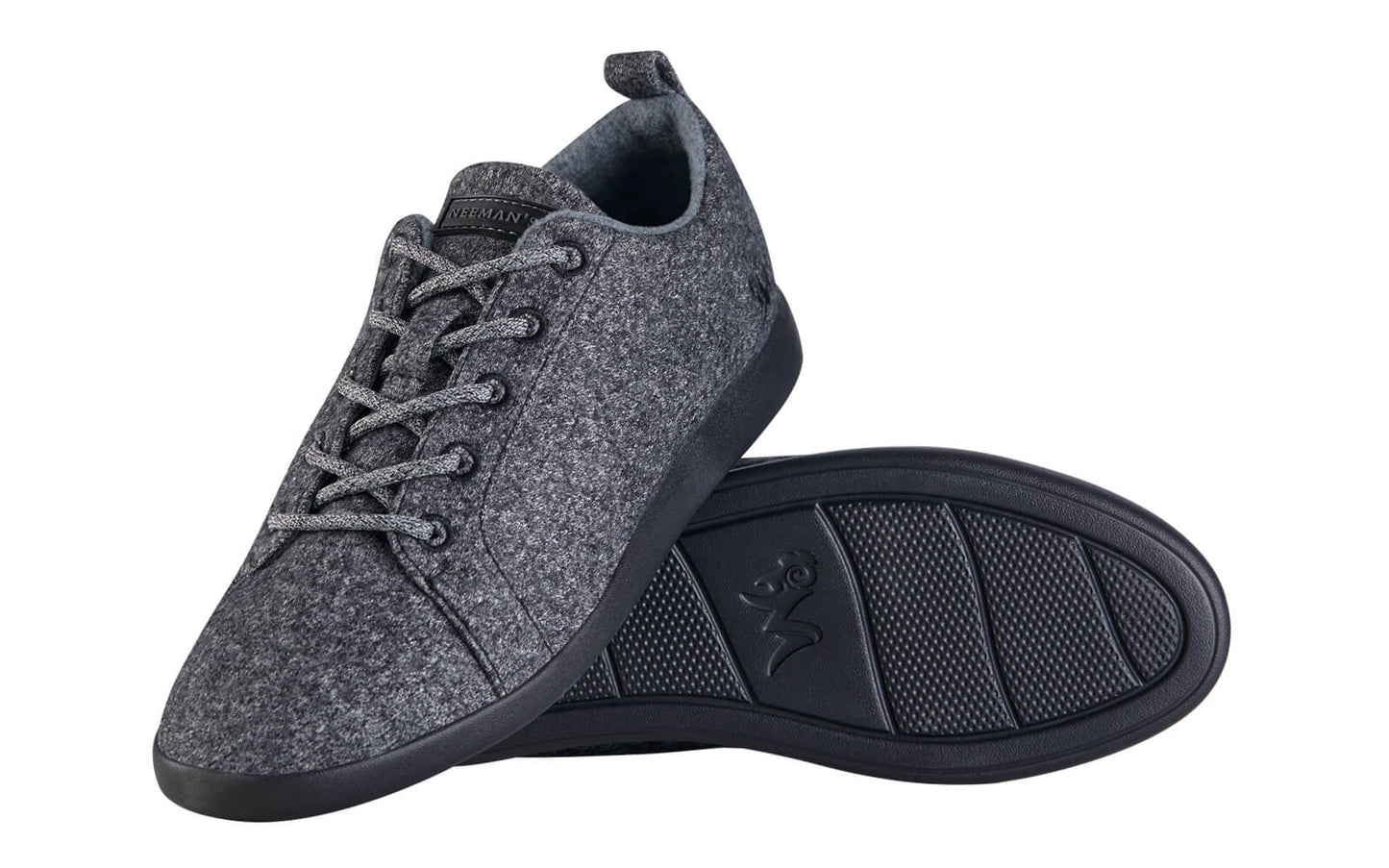 Wool Classic Sneakers : Grey Melange by My Store