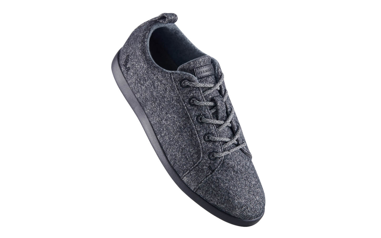 Wool Classic Sneakers : Grey Melange by My Store