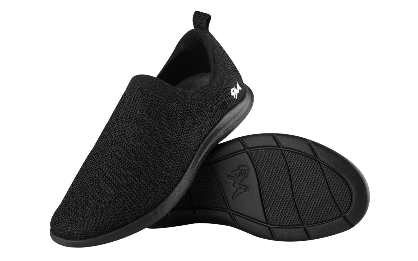 ReLive Knit Slip Ons : Hale Black by My Store