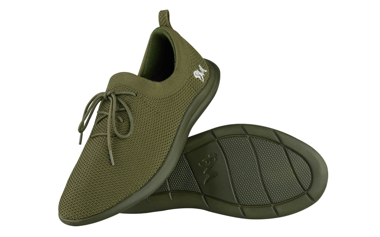 ReLive Knit Sneakers : Olive Green by My Store