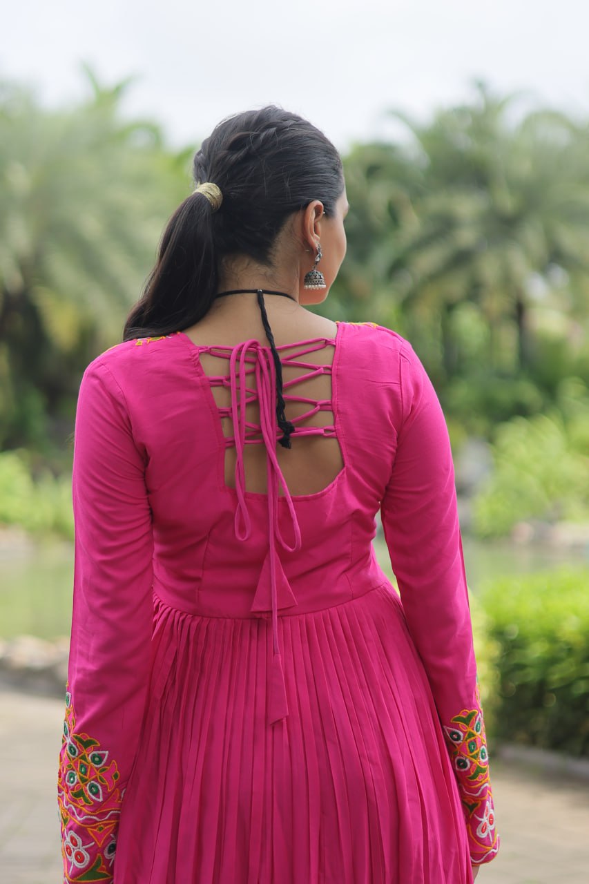 Pink Kurta SetFor Festival Special
