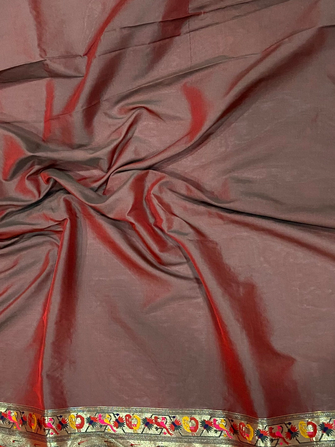 Pink Patola Silk Zari Weaving Saree
