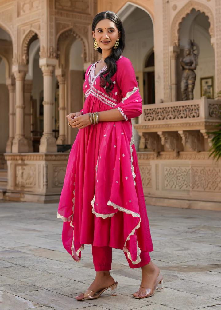 Beatifull Kurta With Bottom And Sharara