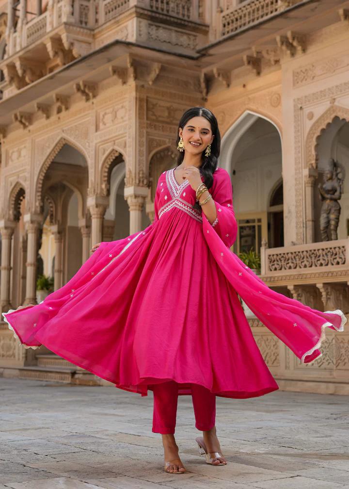 Beatifull Kurta With Bottom And Sharara