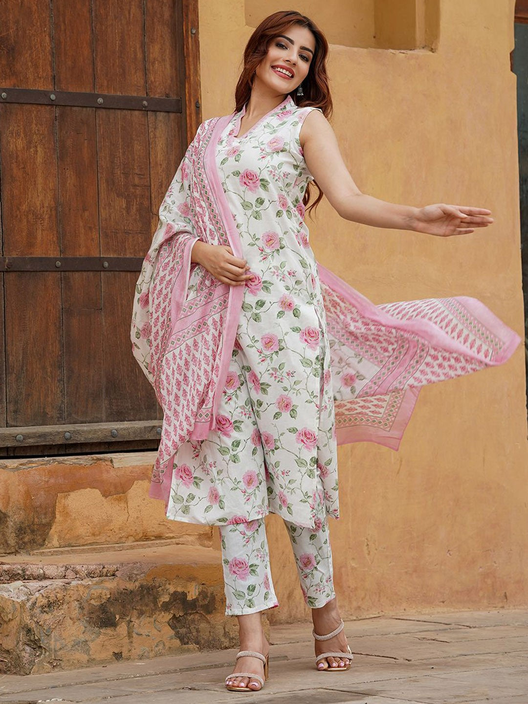 Summer Collection Cotton Kurta Set