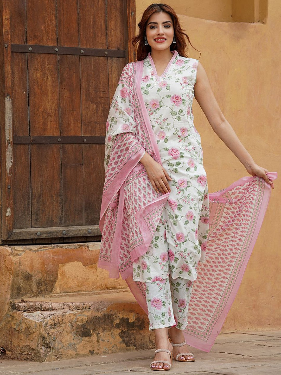 Summer Collection Cotton Kurta Set
