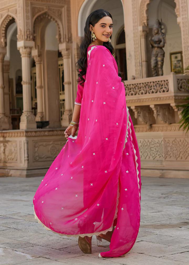Beatifull Kurta With Bottom And Sharara