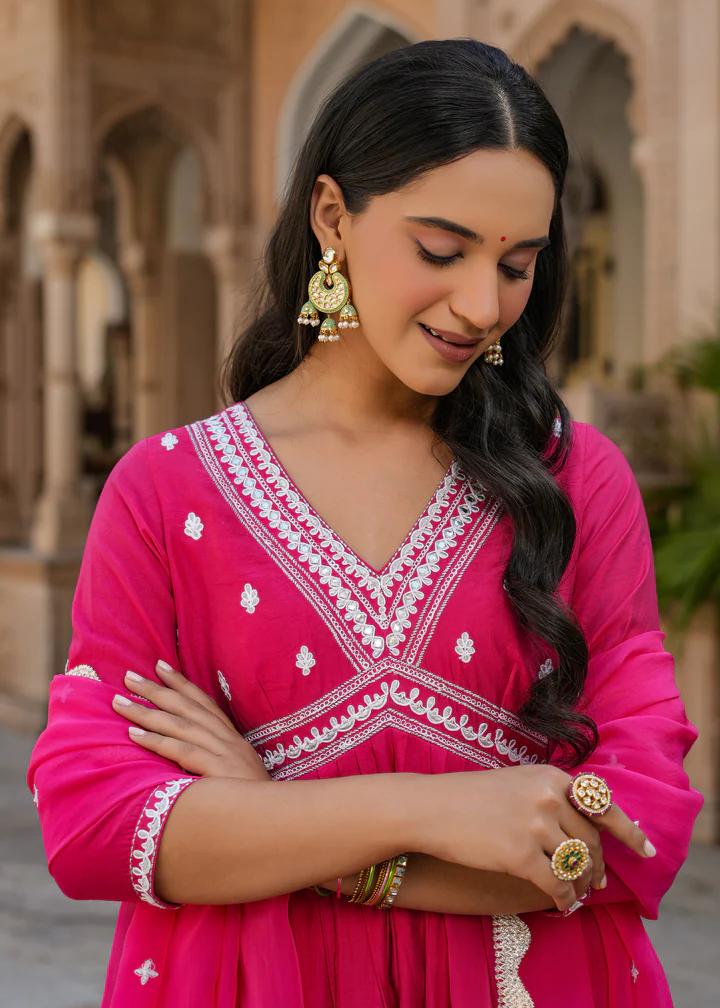 Beatifull Kurta With Bottom And Sharara
