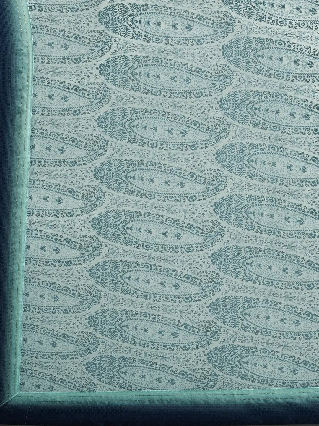 Soft Georgette Blue Colour Printed Saree by My Store