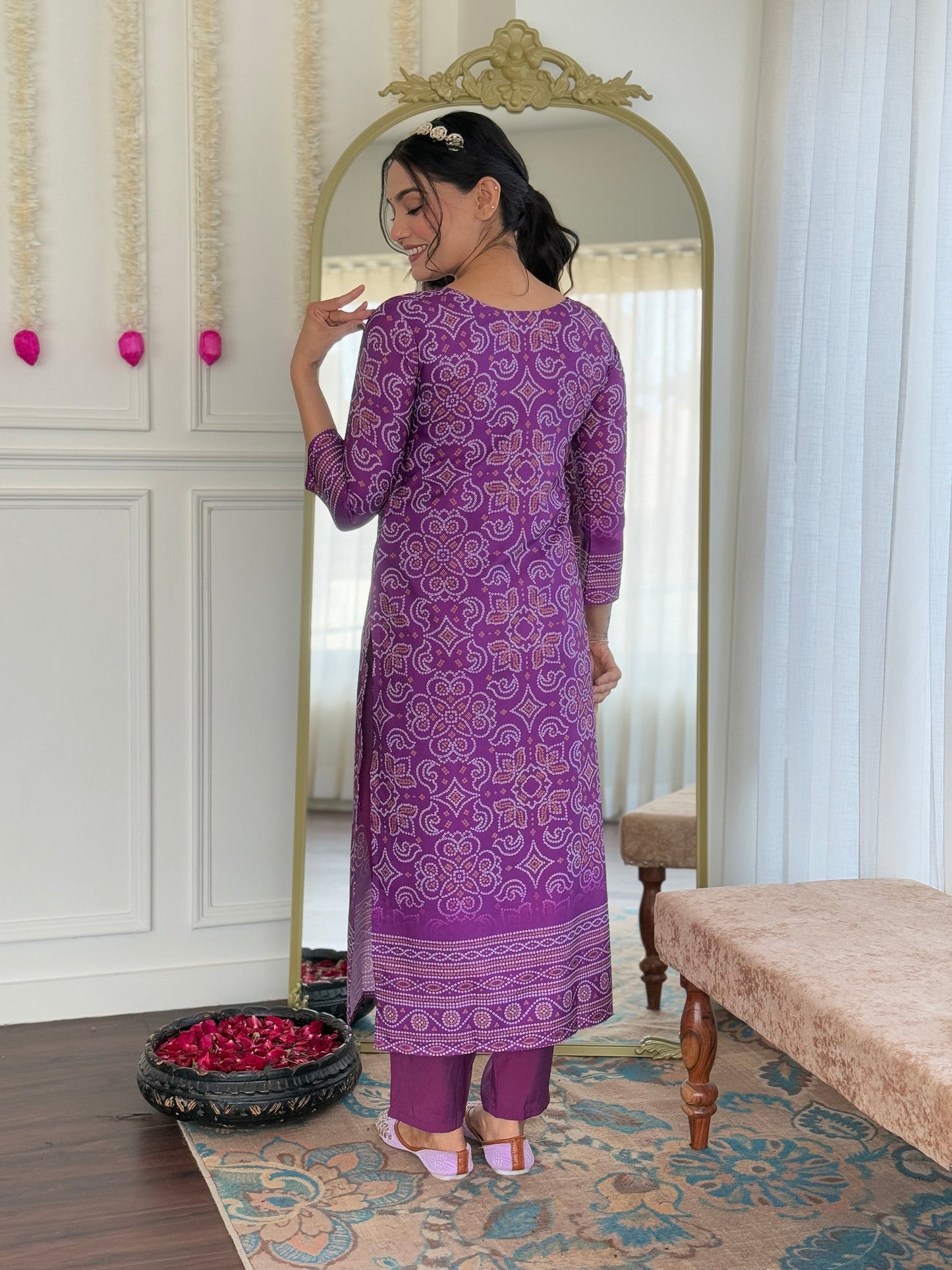 Trending Wera Purple Kurta Set For Women