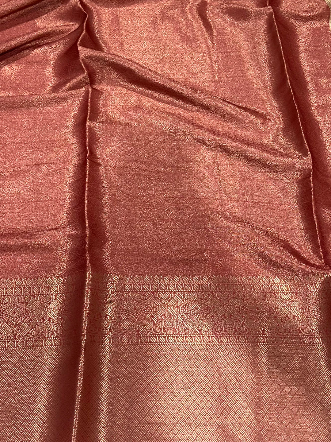 Kalamkari Bloom Kota Doriya Saree by My Store