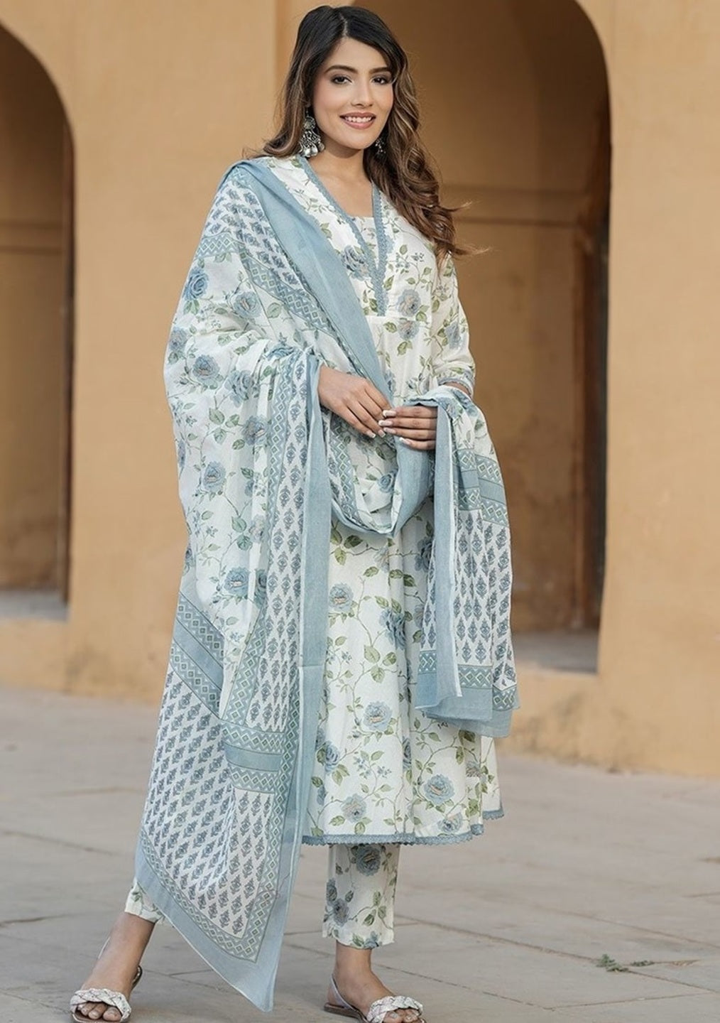 Summer Special Cotton Kurta Set