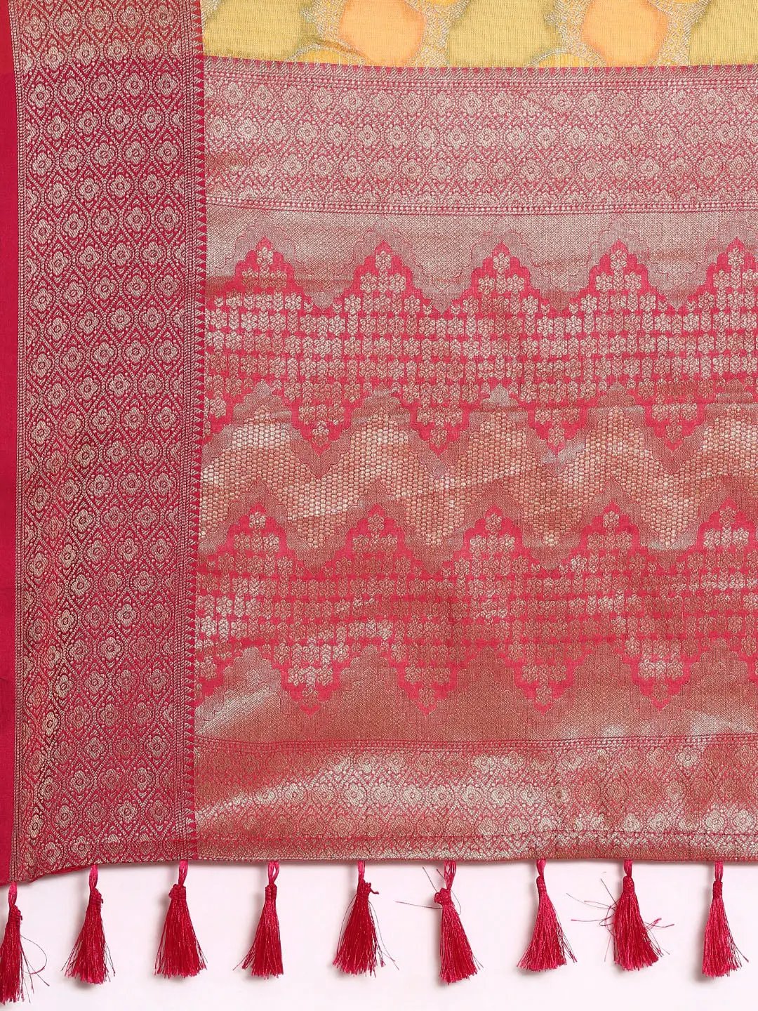 Soft Silk Kanjivaaram Traditional Wear Saree by My Store