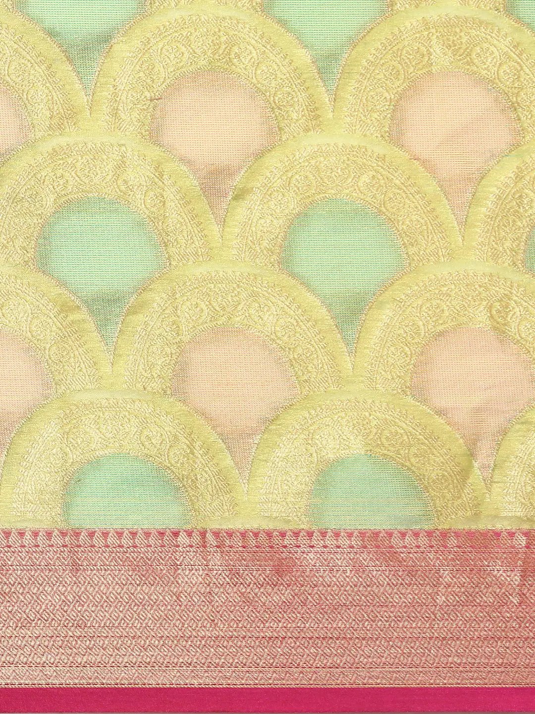 Soft Silk Kanjivaaram Traditional Wear Saree by My Store