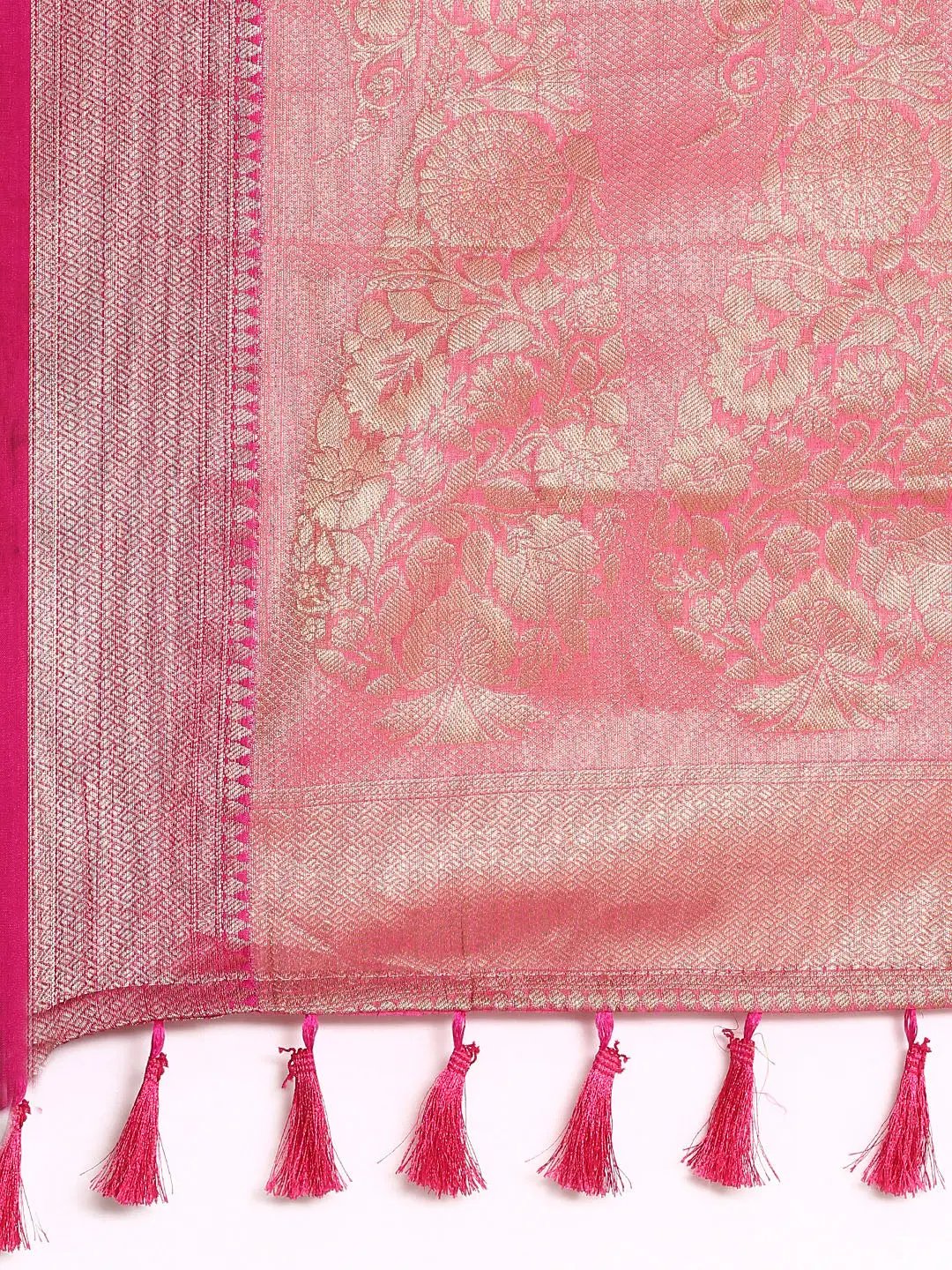 Soft Silk Kanjivaaram Traditional Wear Saree by My Store