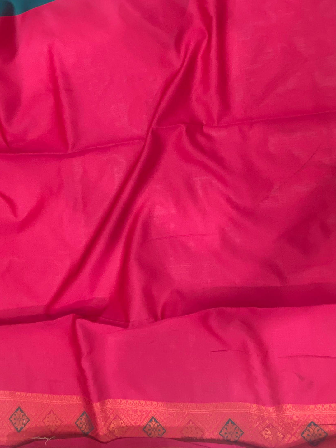 Rama Soft Silk Butta Weaving Saree by My Store