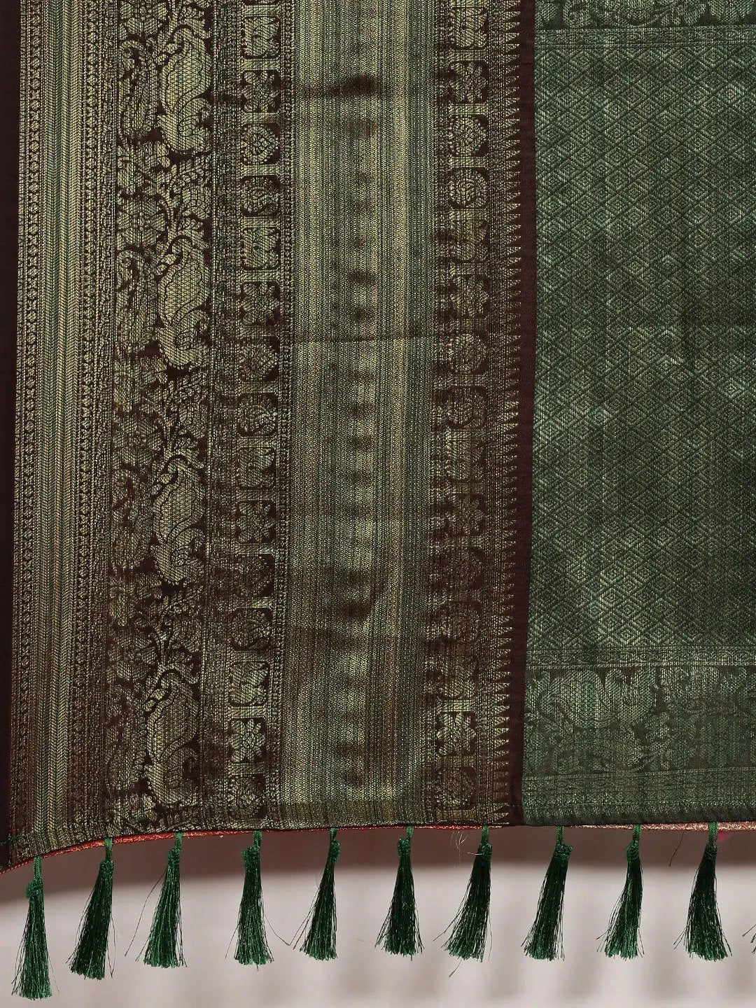 Designer Digital Kalamkari Print Pattu Banarasi Silk Saree by My Store