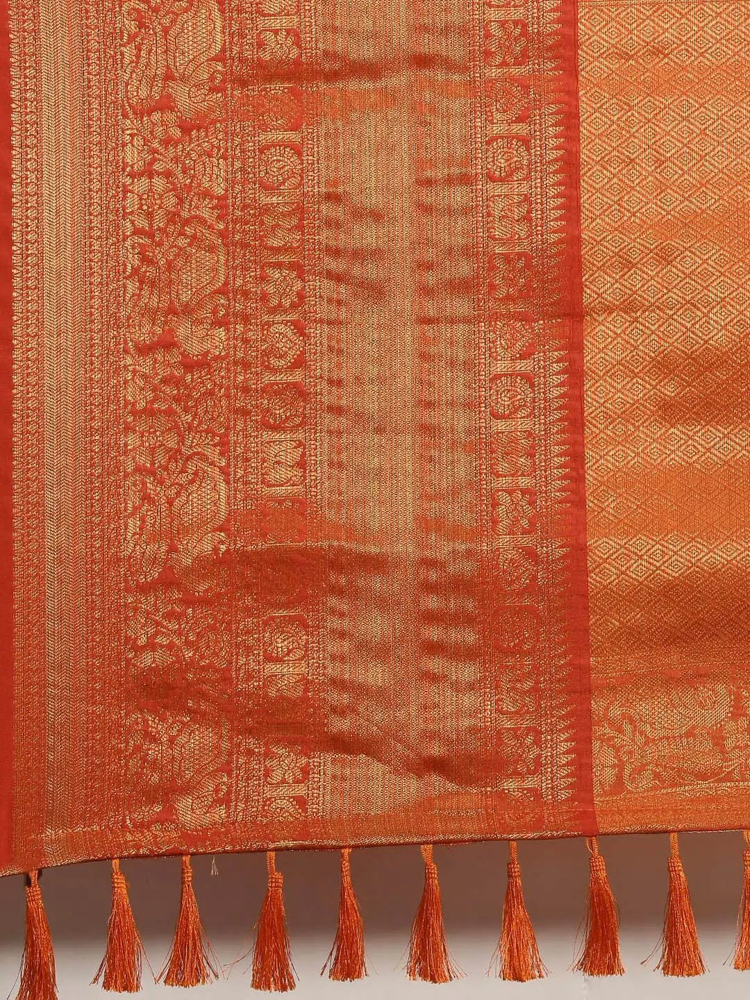 Designer Digital Kalamkari Print Pattu Banarasi Silk Saree by My Store