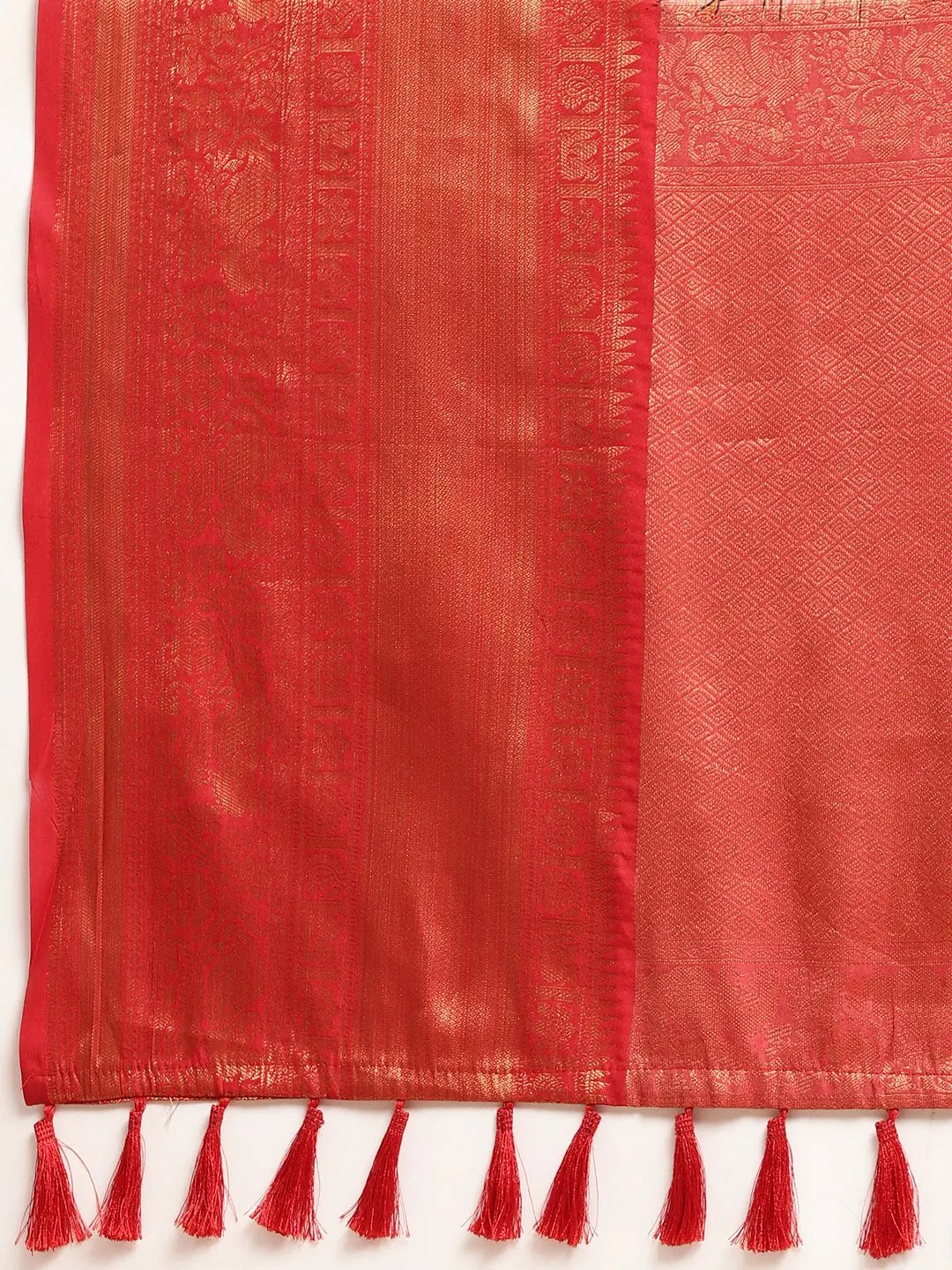 Designer Digital Kalamkari Print Pattu Banarasi Silk Saree by My Store