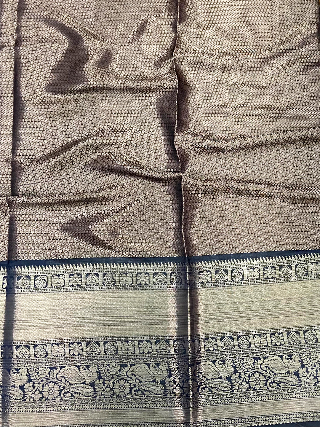 Heritage Bloom Kalamkari Silk Saree by My Store