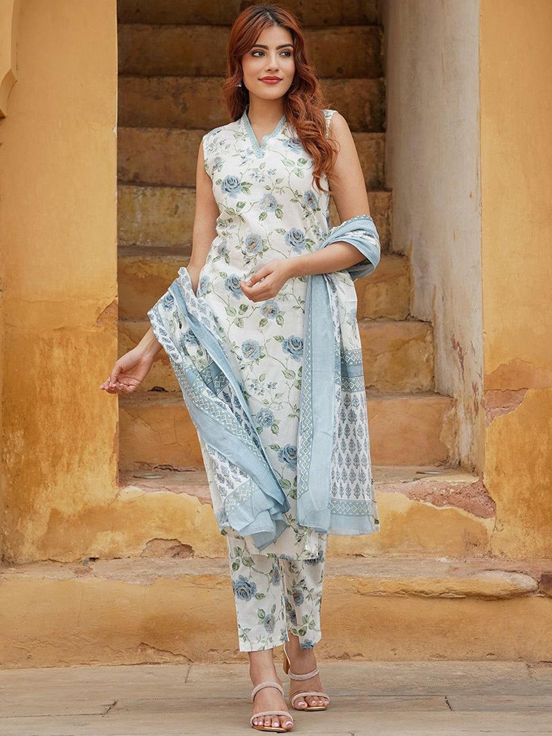 Summer Collection Cotton Kurta Set