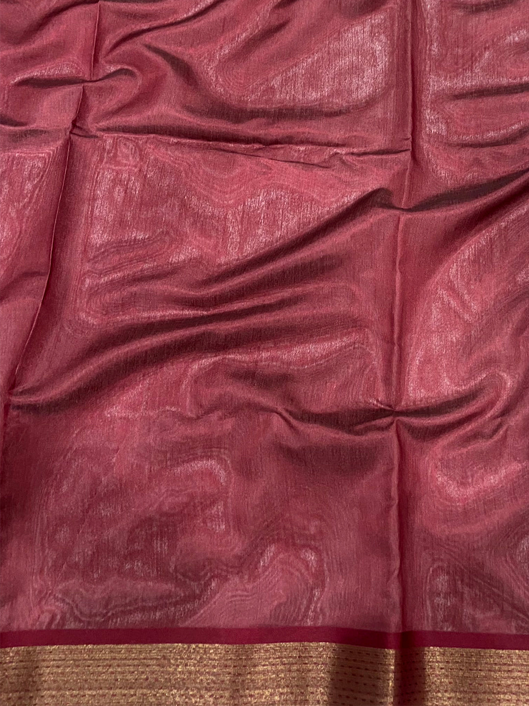 Off White Tussar Silk Digital Print Saree by My Store