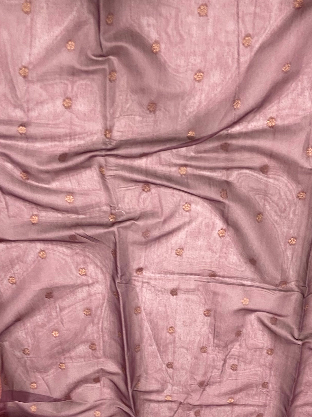 Blush Pink Banarasi Silk Katan Geometric Saree