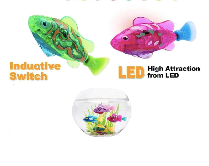 TecMarx LED Robot Fish Toy