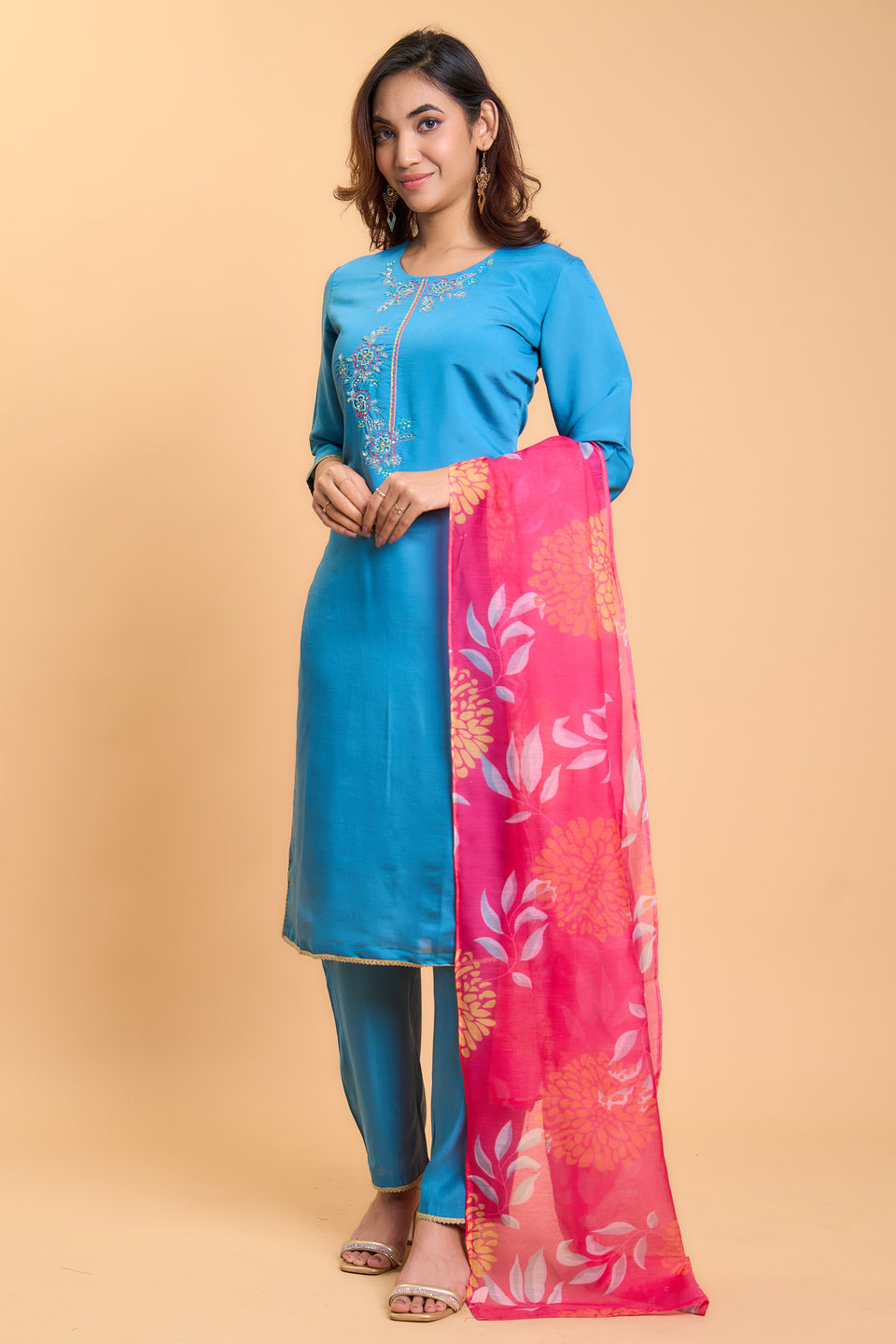 Ready To Wear Sky Blue Kurta Set